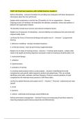 HRMT 200 Final Exam Questions with Verified Solutions Graded A&plus;
