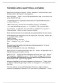 PCB 3233 EXAM 4 QUESTIONS & ANSWERS