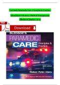 Test Bank&colon; Paramedic Care&colon; Principles & Practice&comma; 6th Edition&comma; Volume 3&colon; Medical Emergencies