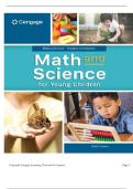 TEST BANK FOR Math and Science for Young Children 9th Edition by Rebecca Howard&comma; Rosalind Charlesworth ISBN&colon;978-0357636565 COMPLETE GUIDE ALL CHAPTERS COVERED 100&percnt; VERIFIED A&plus; GRADE ASSURED&excl;&excl;&excl;&excl;&excl;NEW LATEST UPDATE&excl;&excl;&excl;&excl;&excl;&excl;
