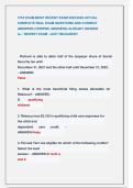 VITA EXAM&comma;MOST RECENT EXAM 2025&sol;2026 ACTUAL  COMPLETE REAL EXAM QUESTIONS AND CORRECT  ANSWERS &lpar;VERIFIED ANSWERS&rpar; ALREADY GRADED                 A&plus; &sol; NEWEST EXAM &sol; JUST RELEASED&excl;&excl;