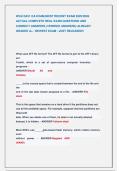WGU D431 OA EXAM&comma;MOST RECENT EXAM 2025&sol;2026  ACTUAL COMPLETE REAL EXAM QUESTIONS AND  CORRECT ANSWERS &lpar;VERIFIED ANSWERS&rpar; ALREADY  GRADED A&plus; &sol; NEWEST EXAM &sol; JUST RELEASED&excl;&excl;