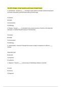 HSC 4551 &lpar;Chapter 1&rpar; Exam Questions and Answers Already Passed