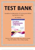 TEST BANK Canadian Fundamentals of Nursing 6th Edition by Patric&iacute;a A&period; Potter All chapters