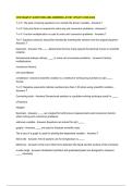 CHE EXAM &num;1 QUESTIONS AND ANSWERS LATEST UPDATE 2025-2026 T or F&colon; 
