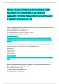 TEXAS medical BOARD EXAM