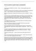 P370 QUIZZES QUESTIONS & ANSWERS
