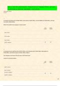 WGU C708 PRE-ASSESSMENT&colon; PRINCIPLES OF FINANCE PFPO &vert; ACTUAL QUESTIONS & VERIFIED ANSWERS &vert; 2025&sol;2026