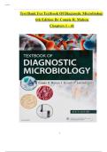 Textbook of Diagnostic Microbiology &ndash; 6th Edition &lpar;Connie R&period; Mahon&rpar; &ndash; Complete Test Bank with Answers