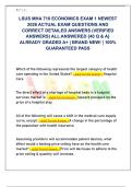 LSUS MHA 710 ECONOMICS EXAM 1 NEWEST  2026 ACTUAL EXAM QUESTIONS AND  CORRECT DETAILED ANSWERS &lpar;VERIFIED  ANSWERS&rpar; ALL ANSWERED &lbrace;40 Q & A&rcub;  ALREADY GRADED A&plus; &vert; BRAND NEW&excl; &vert; 100&percnt;  GUARANTEED PASS 