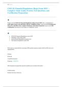 CISI UK Financial Regulations &lpar;Regs&rpar; Exam 2025 &mdash; Complete Study Guide&comma; Practice Test Questions&comma; and Certification Preparation