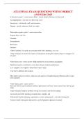 ATLS FINAL EXAM QUESTIONS WITH CORRECT  ANSWERS 2025