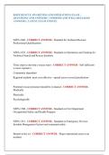 ROPE RESCUE AWARENESS AND OPERATIONS EXAM &vert;  QUESTIONS AND ANSWERS &vert; VERIFIED AND WELL DETAILED  ANSWERS &vert; LATEST EXAM UPDATE 