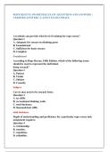 ROPE RESCUE AWARENESS EXAM &vert; QUESTIONS AND ANSWERS &vert;  VERIFIED ANSWERS &vert; LATEST EXAM UPDATE 