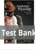 TEST BANK FOR Anatomy & Physiology&colon; The Unity of Form and Function&comma; 10th edition by Kenneth Saladin ISBN&colon; 978-1266145315 COMPLETE GUIDE ALL CHAPTERS COVERED 100&percnt; VERIFIED A&plus; GRADE ASSURED&excl;&excl;&excl;&excl;&excl;NEW LATEST UPDATE&excl;&excl;&excl;&excl;&excl;