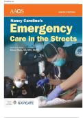 TEST BANK FOR Nancy Caroline's Emergency Care in the Streets Essentials 9th Edition by American Academy of Orthopaedic Surgeons ISBN&colon; 978-1284256741 COMPLETE GUIDE ALL CHAPTERS COVERED 100&percnt; VERIFIED A&plus; GRADE ASSURED&excl;&excl;&excl;&excl;&excl;NEW LATEST UPDATE&excl;&excl;&excl;&excl;&excl;