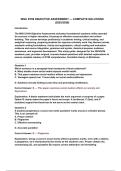 WGU D169 Objective Assessment &mdash; Complete Solutions &lpar;2025&sol;2026&rpar;