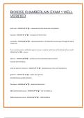 BIOS255 Chamberlain Exam 1 2025 &vert; Verified Questions and Correct Answers