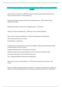 AVIT 323 Exam Questions and answers with complete solutions Latest Updated 2025 &vert; 