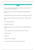 AVIT 323 Exam Questions and answers with complete solutions Latest Updated 2025 &vert; 
