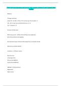 AVIT 323 Exam Questions and answers  2025&period; Exam Questions and Correct Answers With 100&percnt; Correct Answers &vert; Latest 2025 Update&period; 