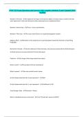 AVIT 323 Exam Questions and answers with complete solutions Latest Updated 2025 &vert; 