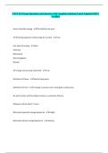 AVIT 323 Exam Questions and answers with complete solutions Latest Updated 2025 &vert; 