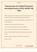 Hootsuite Exam ALL COMPLETE Questions and Detailed Answers LATEST UPDATE THIS YEAR
