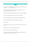 AVIT 323 Exam Questions and answers 2025&period; Exam Revision Questions And Correct Answers &vert; Graded A&plus; &vert; 2025 Update &vert;
