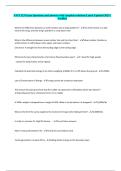 AVIT 323 Exam Questions and answers Latest Updated 2025 &vert; All Latest Exam Revision Questions And Correct Answers &vert; Graded A&plus; &vert; 2025 Update &vert;