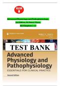 Test Bank for Advanced Physiology and Pathophysiology &lpar;2nd Edition&rpar; by Nancy Tkacs and Linda L&period; Herrmann