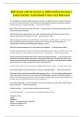 BSOT Exam with All Correct & 100&percnt; Verified Answers &vert;Latest Update&vert; Guaranteed to Pass &lpar;Just Released&rpar;