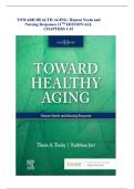 Test Bank for Toward Healthy Aging&colon; Human Needs and Nursing Responses&comma; 11th Edition