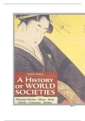 TEST BANK FOR A History of World Societies &comma;Twelfth Edition by Merry E&period; Wiesner-Hanks&comma; Patricia Buckley Ebrey ISBN&colon; 978-1319244552 COMPLETE GUIDE ALL CHAPTERS COVERED 100&percnt; VERIFIED A&plus; GRADE ASSURED&excl;&excl;&excl;&excl;&excl;NEW LATEST UPDATE&excl;&excl;&excl;&excl;