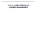 GLOBUS QUIZ 2 QUESTIONS AND ANSWERS 100&percnt; CORRECT&excl;&excl;