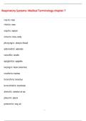 Package deal&colon;&colon;Medical Terminology Actual Exam Questions And Answers Latest Updated 2026 &lpar;Graded A&plus;&rpar;