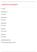 Vet Med Tech Terminology Ch 1 exam