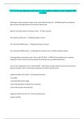 AVIT 323 Exam Questions  with Correct Answers Graded A&plus;  Latest Updated 2025 