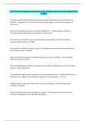AVIT 323 Latest Exam Questions and answers Updated 2025 &vert; 