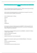 AVIT 323 Latest Exam Questions and answers Updated 2025 &vert; Exam Revision Questions And Correct Answers &vert; Graded A&plus; &vert; 2025 Update &vert;