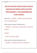 NUR 283 Exam Study Guide 2025&colon; Ultimate Review & Practice Questions