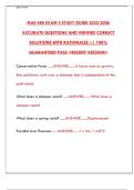  MAE 488 Exam 2 Study Guide 2025&colon; Advanced Concepts & Practice Problems