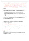 NWSA TT1 2026 &ndash; TOWER TECHNICIAN 1 COMPLETE  REAL EXAM WITH VERIFIED ANSWERS AND  DETAILED EXPLANATIONS&vert; PDF FOMART INSTANT  DOWNLOAND 