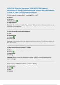 WGU C190 Objective Assessment &lpar;NEW 2025&sol; 2026 Update&rpar; Introduction to Biology &vert; 150 Questions & Answers WITH RATIONALES &vert; Grade A&vert; 100&percnt; Correct &lpar;Verified Solutions&rpar;