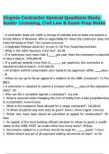 Virginia Contractor General Questions Study Guide- Licensing&comma; Civil Law & Exam Prep Notes&period;pdf