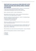 NURS 5334 advanced nursing Final comprehensive EXAM 2026-2027 LATEST VERSION QUESTIONS AND VERIFIED CORRECT ANSWERS JUST RELEASED  