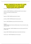 Health Care  EXAM  QUESTIONS WITH CORRECT DETAILRD  ANSWERS RATED A&plus; LATEST  UPDATE 
