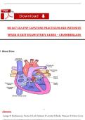 NR 667 CEA FNP Capstone Practicum and Intensive &ndash; Week 8 Exit Exam Study Guide &lpar;Chamberlain University&rpar; &ndash; Complete Review Material