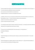 AORN Periop 101 Final Exam Questions and Revised Correct Answers &lpar;2024 &sol; 2025&rpar; 100&percnt; Guarantee Pass