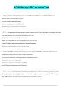 AORN Periop 101 Final Exam Questions and Revised Correct Answers &lpar;2024 &sol; 2025&rpar; 100&percnt; Guarantee Pass